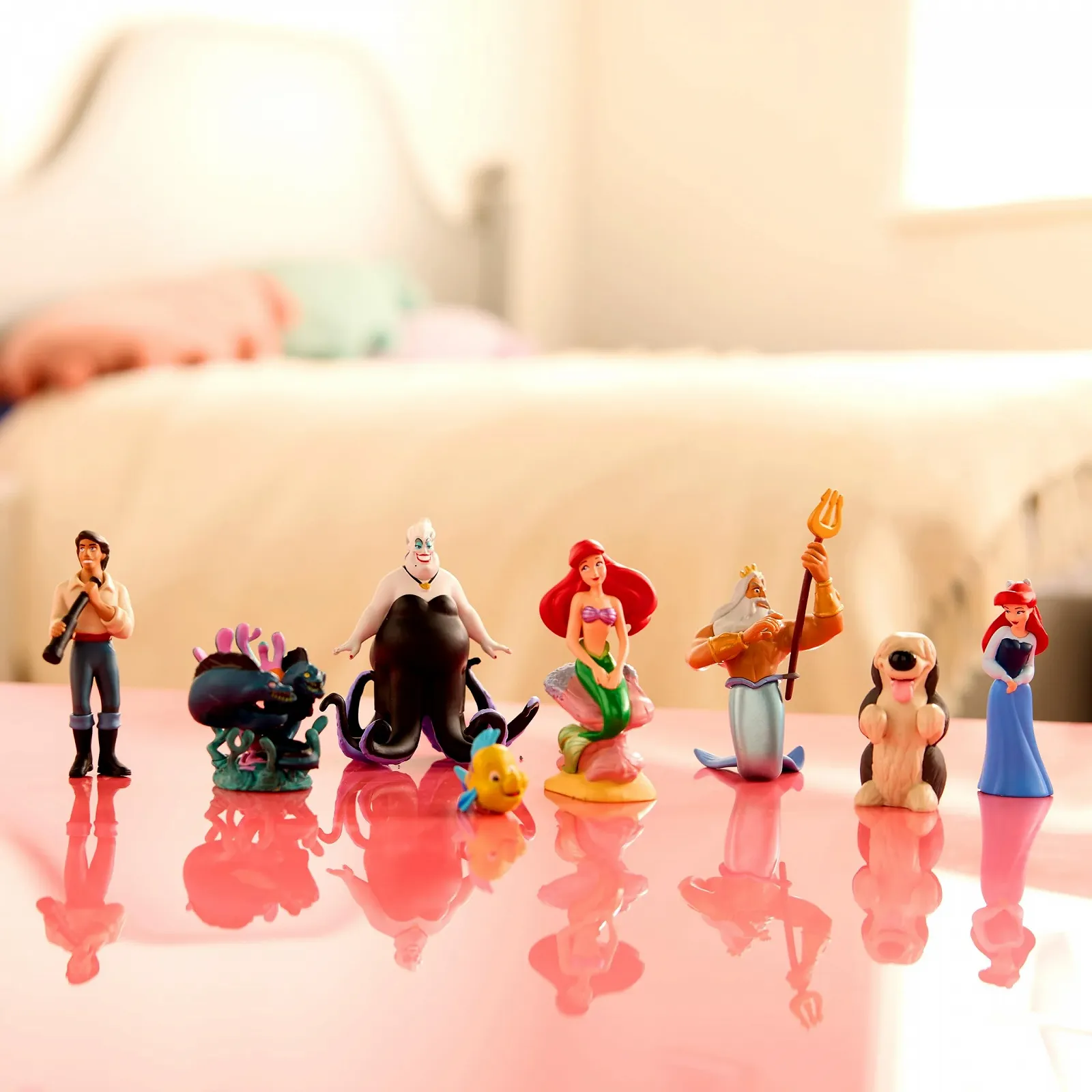 Набор игровых фигурок Disney Store Ariel, the Mermaid 8 игрушек, фото №3