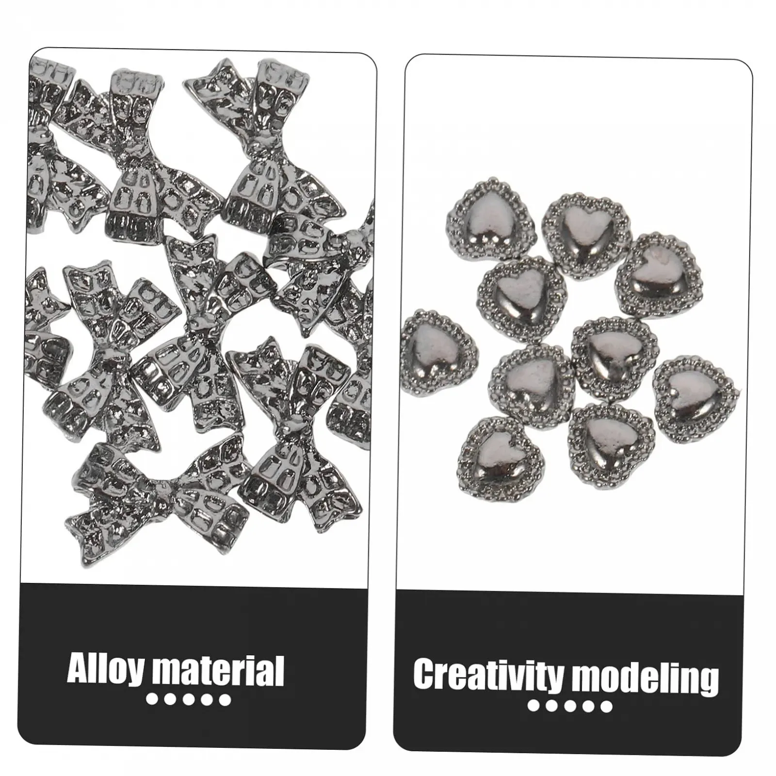 Аксесуари для нігтів Healeved, сріблясті, фото №6