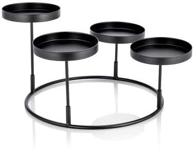 Тримач свічок 3-в-1 з металу для різдвяного вінка, фото №2 Тримач свічок 3-в-1 з металу для різдвяного вінка, фото №2