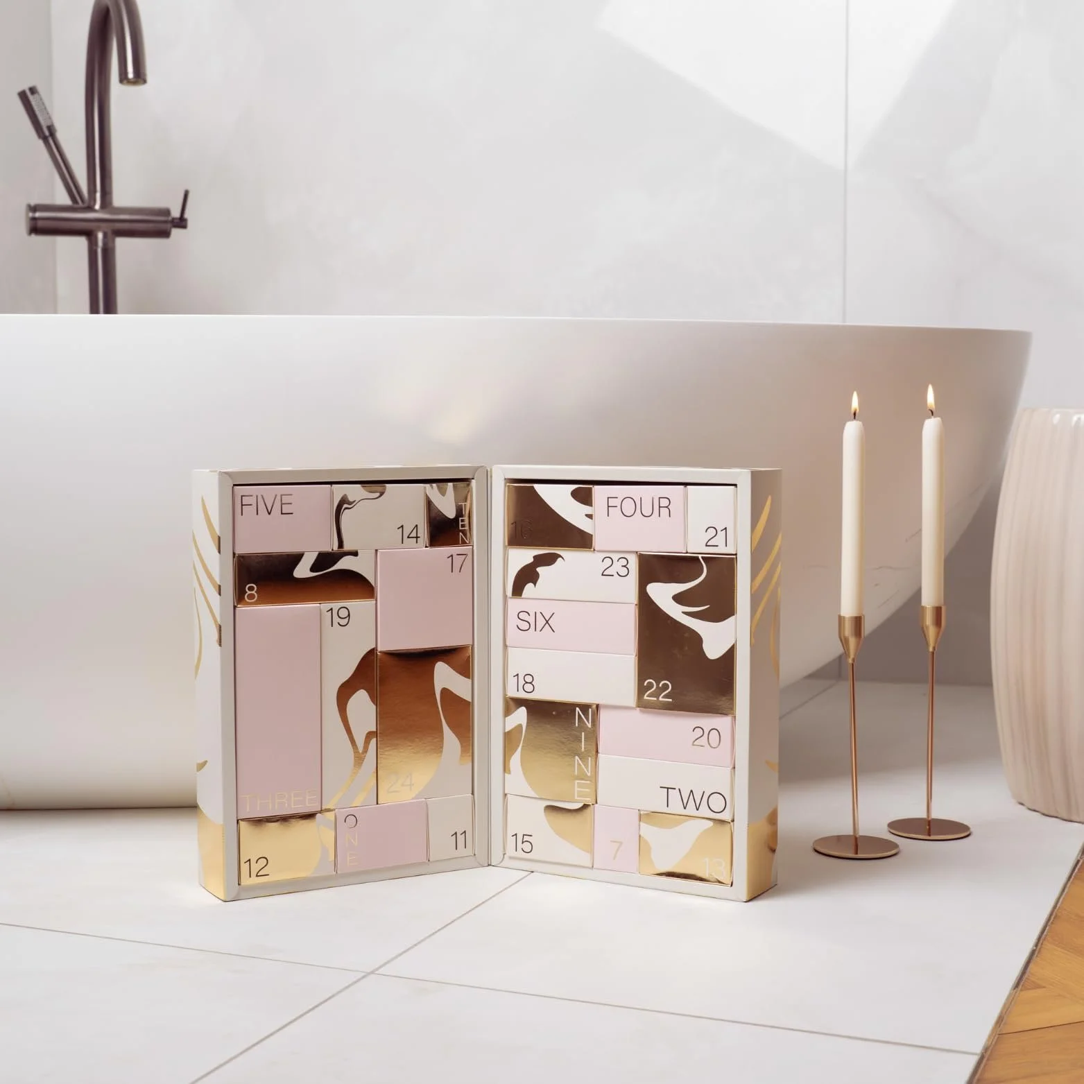 Адвент-календар Rosental Organics 2025 - Luxury Beauty Calendar Women з 24 сюрпризами, фото №5