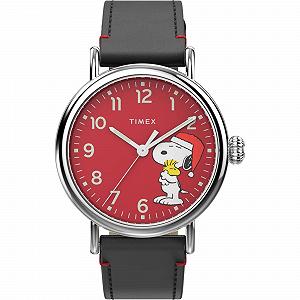 Часы Timex X Peanuts TW2V61100 40 мм Rosso с ремешком - Фото 1