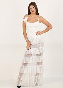 Платье Enna Levoni S Молочный (ND-А00138-Milk) - Фото 1