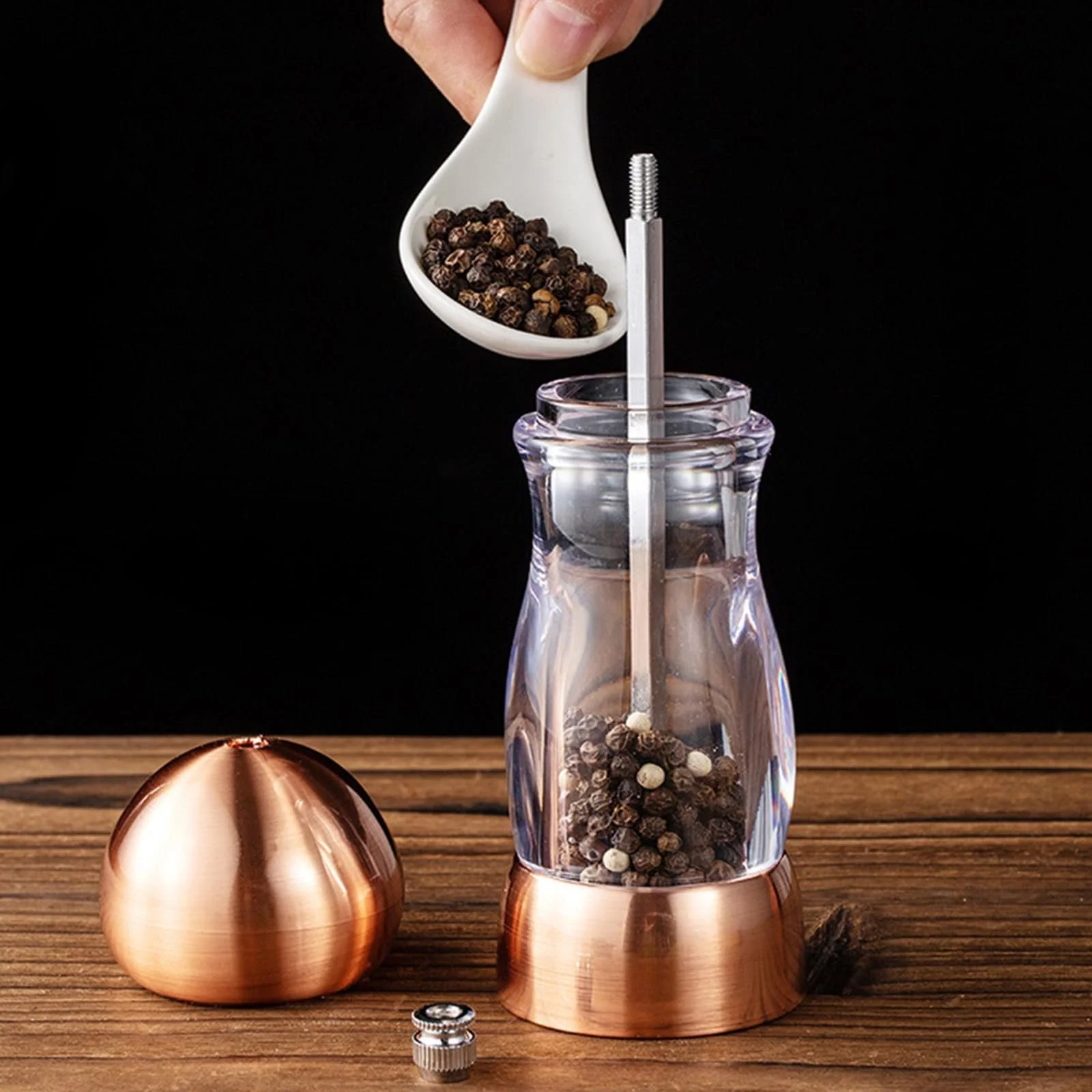 Ручний млин для солі та перцю, фото №3