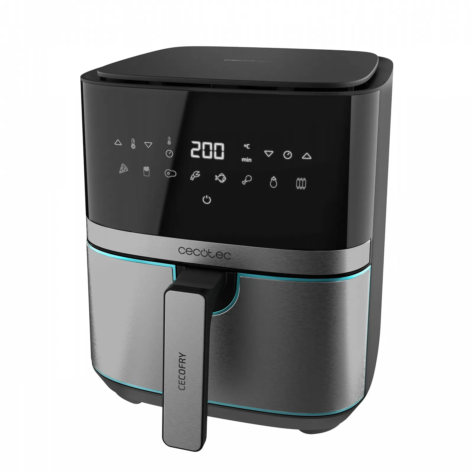 Мультипечь Cecotec Cecofry Full InoxBlack Pro 5500 5,5 л 1700 Вт Black, фото №3 Мультипечь Cecotec Cecofry Full InoxBlack Pro 5500 5,5 л 1700 Вт Black, фото №3