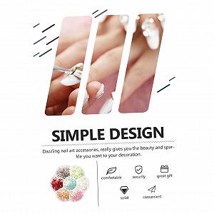 Камінь для нігтів Healeved, смола, блискучі прикраси synthetic.ua - Фото 1