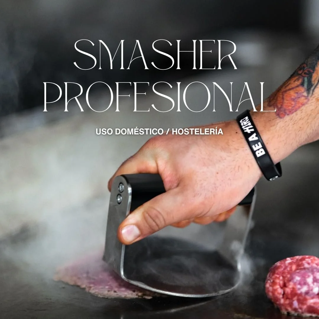 Пресс для бургеров Cruash Lacy Smasher Stainless Steel Professional, фото №3