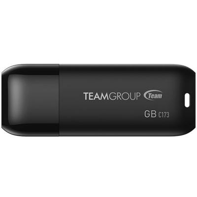 USB флеш-накопитель Team 8GB C173 Pearl Black USB 2.0 TC1738GB01, фото №1