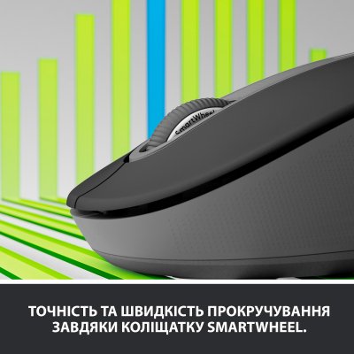 Мышка Logitech Signature M650 L Wireless LEFT Graphite (910-006239), фото №2 Мышка Logitech Signature M650 L Wireless LEFT Graphite (910-006239), фото №2