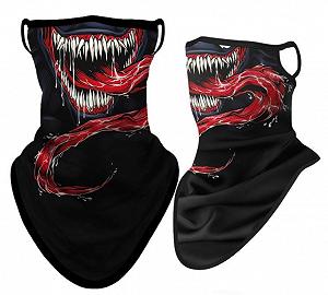 Маска балаклава с принтом Веном подшлемник Venom 2 - Фото 1