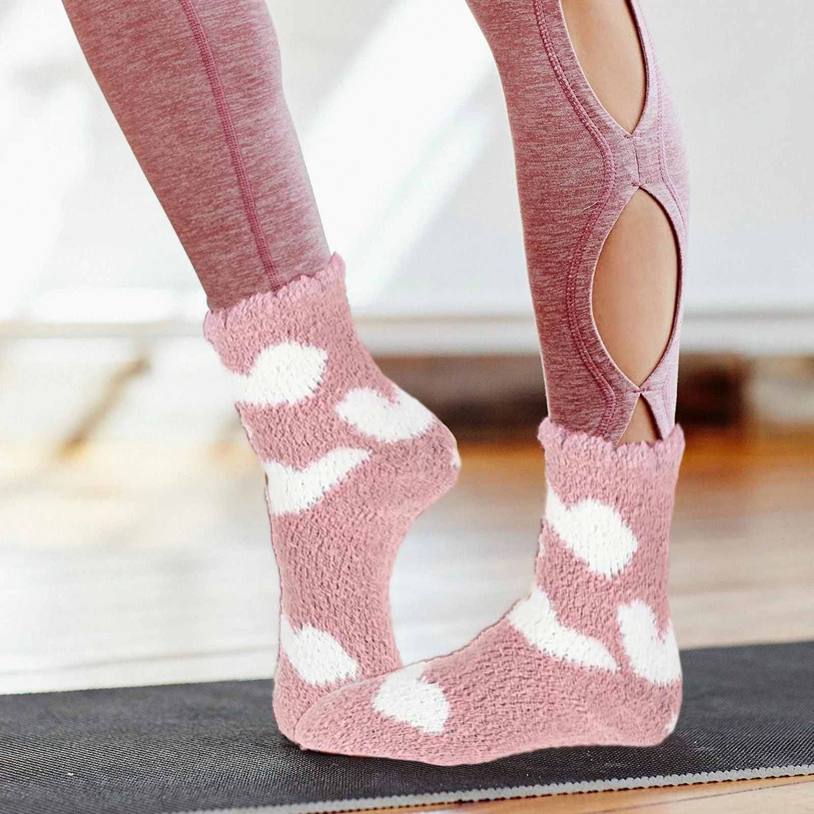 Шкарпетки Cuddly Socks Winter Heart Pattern 39-42, фото №5 Шкарпетки Cuddly Socks Winter Heart Pattern 39-42, фото №5