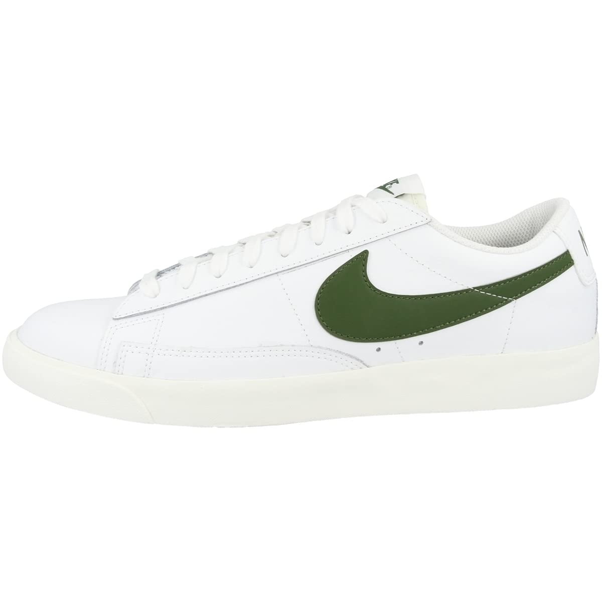 Кросівки Nike Blazer Low Leather Білі/Чорні чоловічі, фото №1