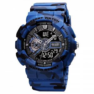 Годинник Skmei 1688CMBU Camo Blue SALE - Фото 1