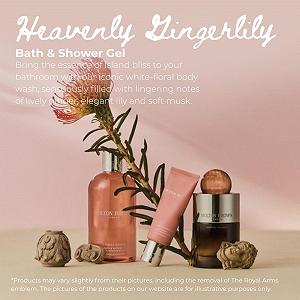 Гель для душа Molton Brown Heavenly Gingerlily 300 мл цена на synthetic.ua - Фото 1 Гель для душа Molton Brown Heavenly Gingerlily 300 мл synthetic.ua - Фото 1