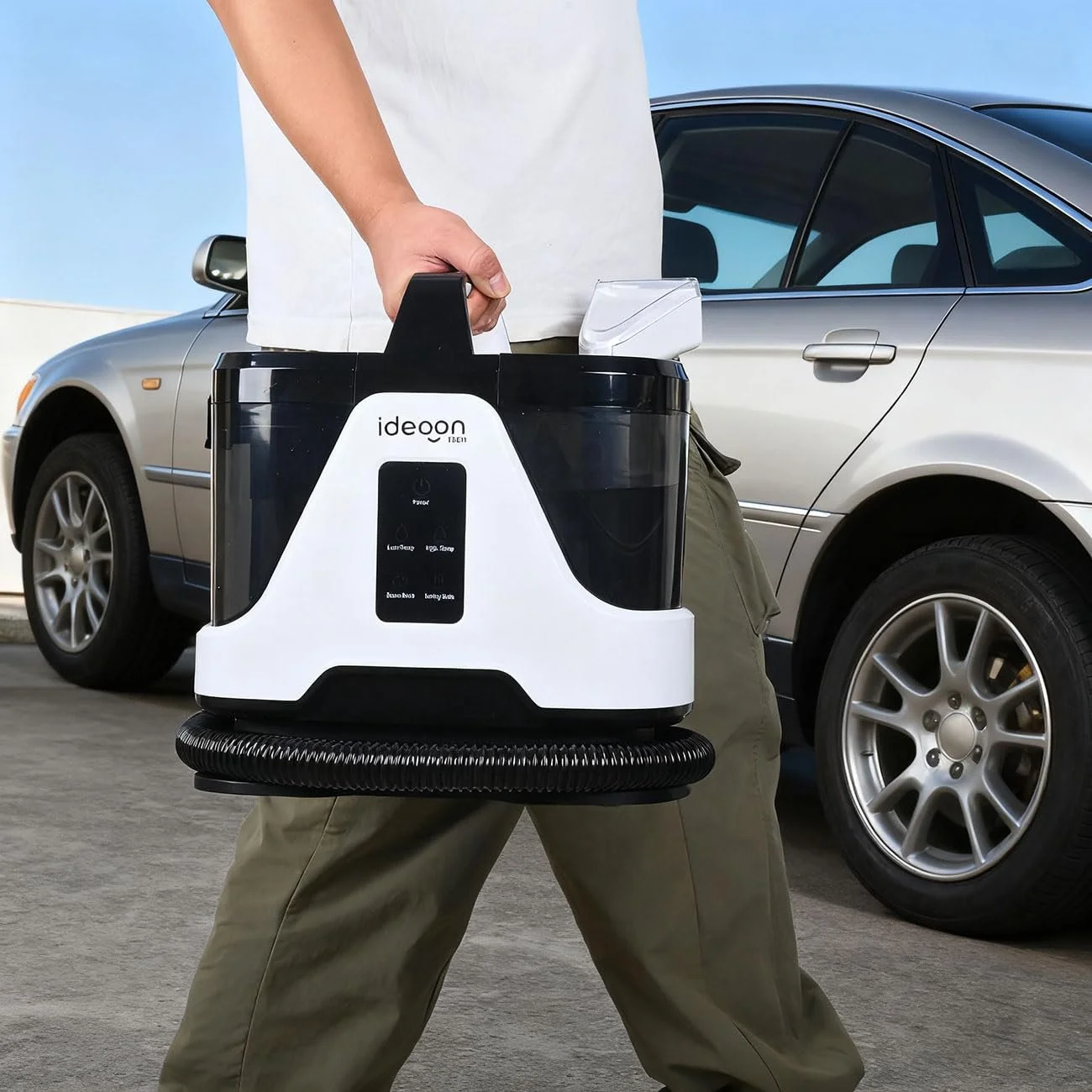 Миючий пилосос ideoon Ultimate 3-в-1 для меблів та пароочисник 1700 W, фото №8