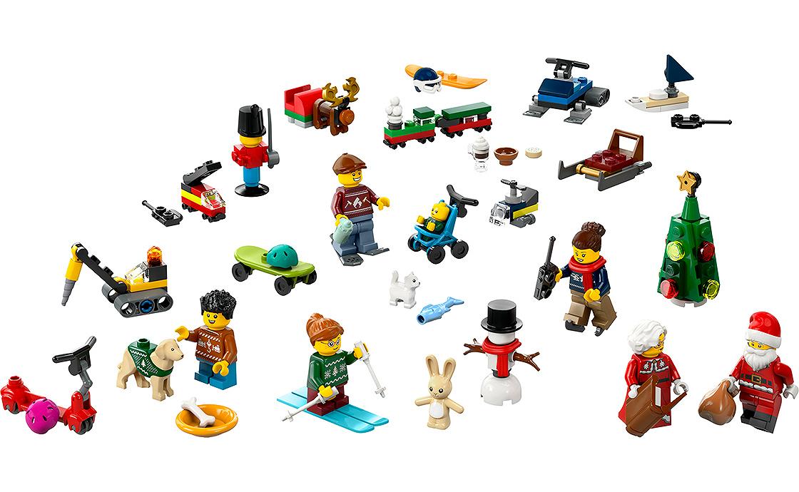 LEGO City Рождественский адвент-календарь 2024 Лего Сити (60436), фото №2