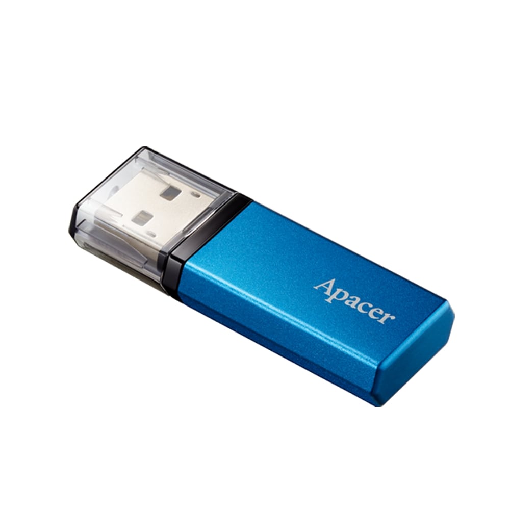 Флеш-накопитель USB3.2 128GB Apacer AH25C Ocean Blue (AP128GAH25CU-1), фото №2