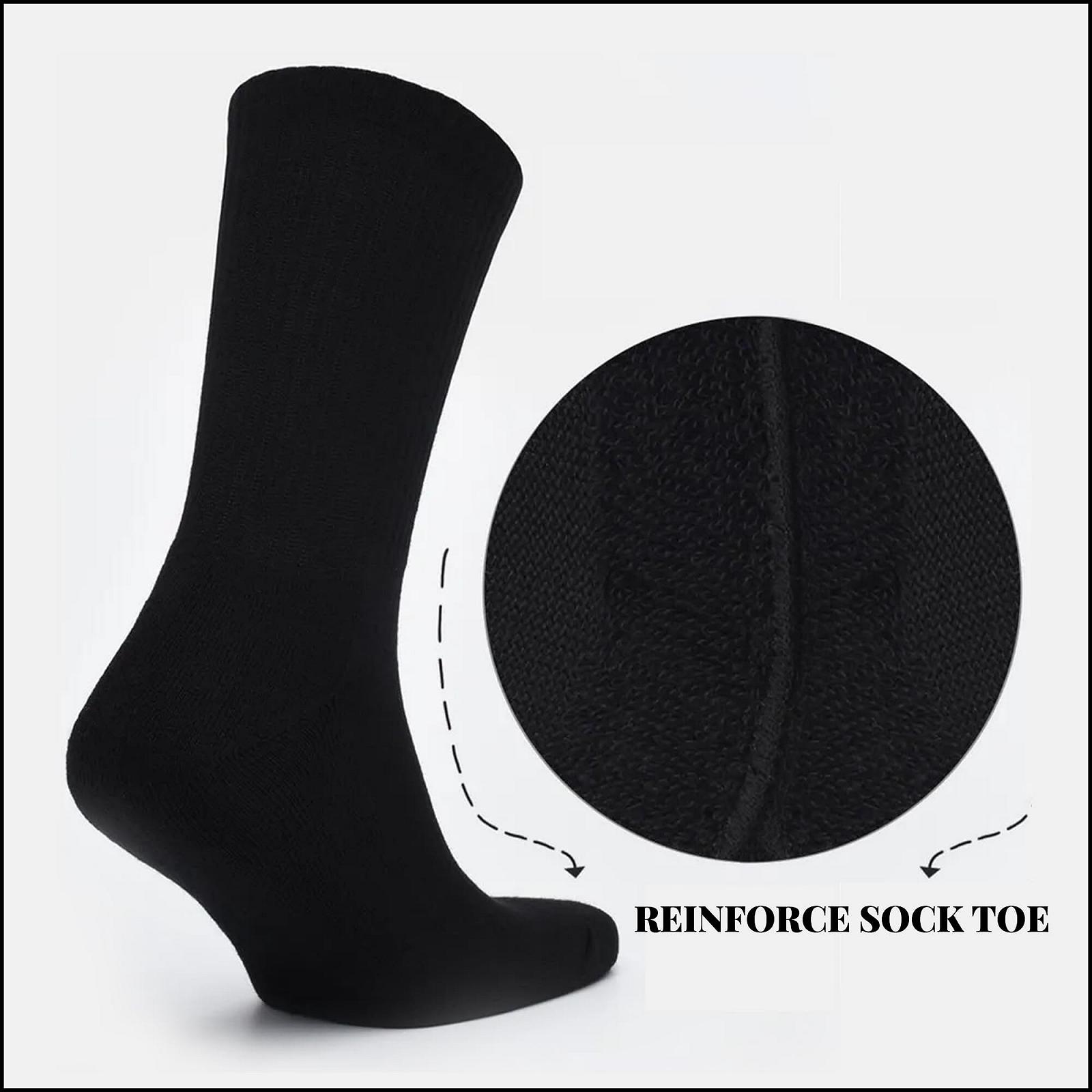 Носки Trainer Black, White, Grey, Sports 35-50, 80% Cotton (6 пар), фото №4