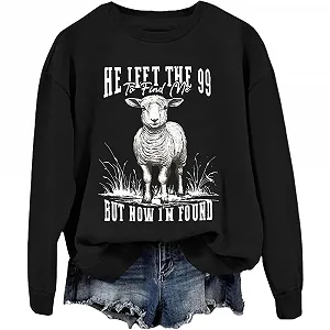 Унисекс Толстовка He Left The 99 To Find Me - Фото 1