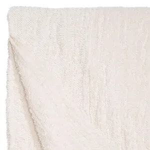 Плед Winterhome Alpine Yak Ivory Искусственный мех 130 x 180 см synthetic.ua - Фото 1