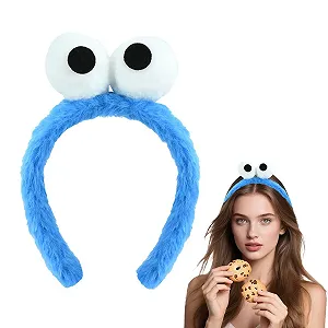 Обруч для волос Cookie Monster, Хэллоуин, для женщин - Фото 1