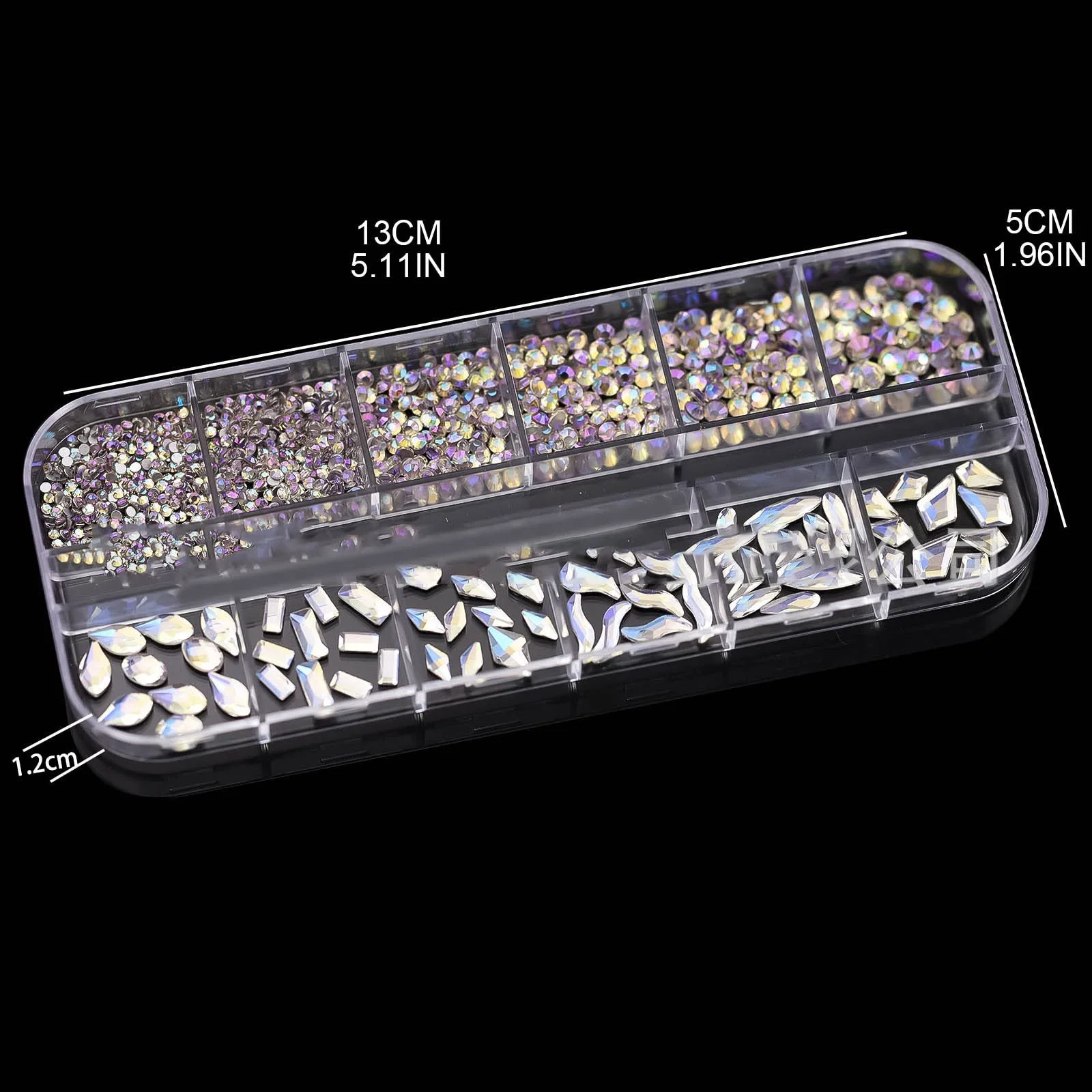 3D Стразы Плоская задняя часть Искусство украшения Разные размеры Хрустальные аксессуары, фото №5 3D Стразы Плоская задняя часть Искусство украшения Разные размеры Хрустальные аксессуары, фото №5