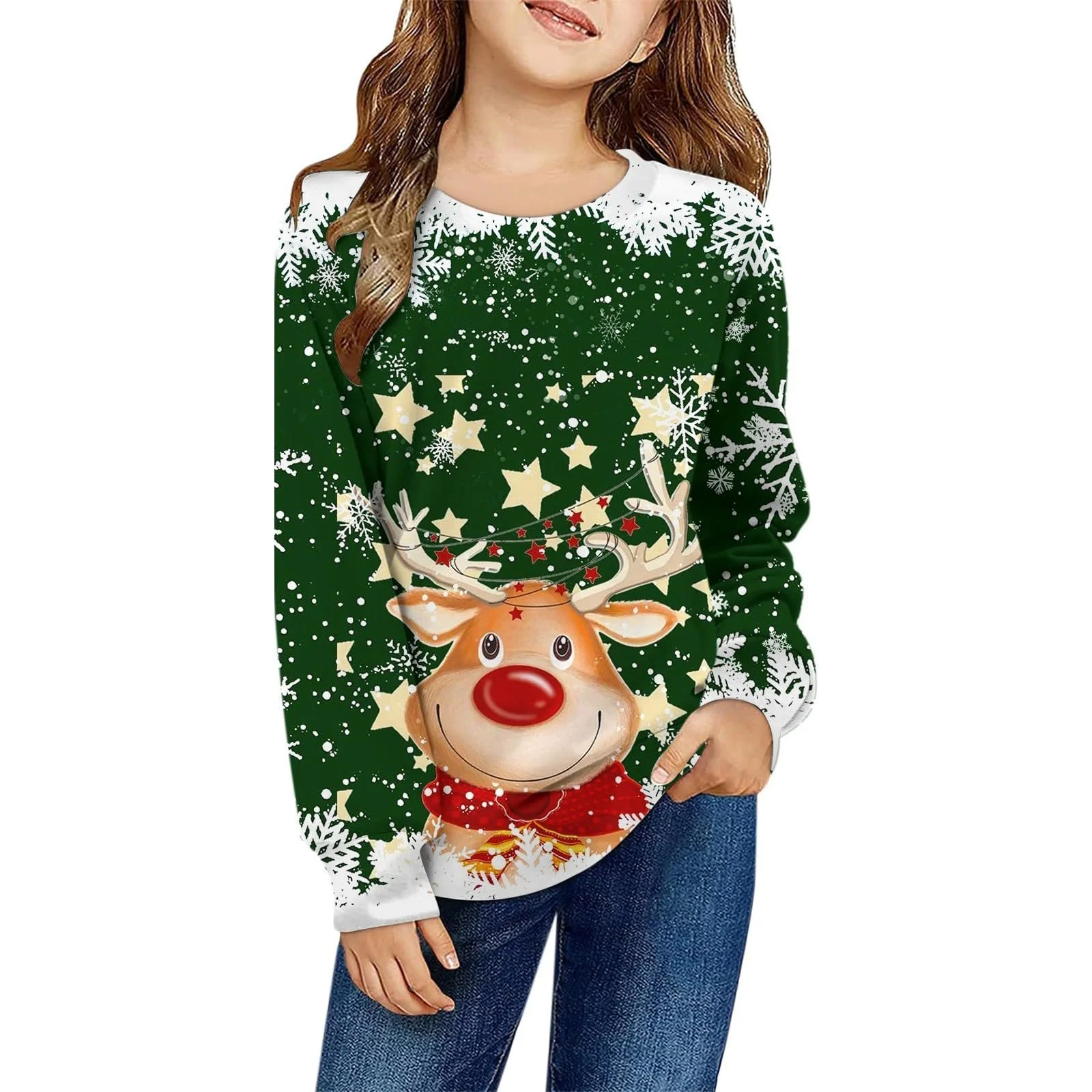 Дівчинка Толстовка з довгими рукавами Generisch, фото №1