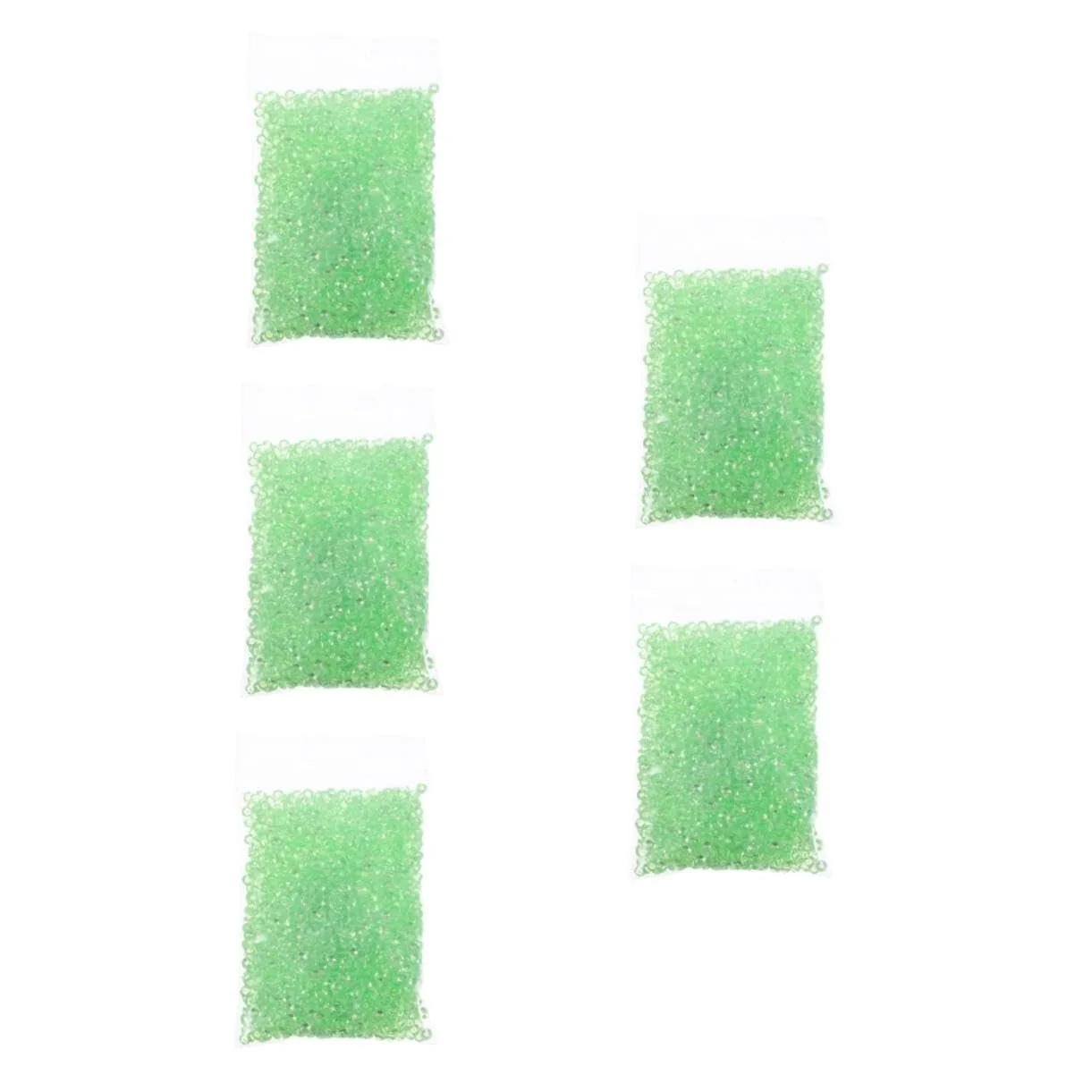 Стрази Плоскі Alipis 10000 штук, Рожеве Золото, Акрилові Діаманти, Насипні Скляні Намистини, фото №1