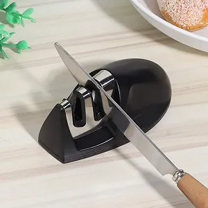 Точило для ножів Acouto ручна 2 слоти synthetic.ua - Фото 1