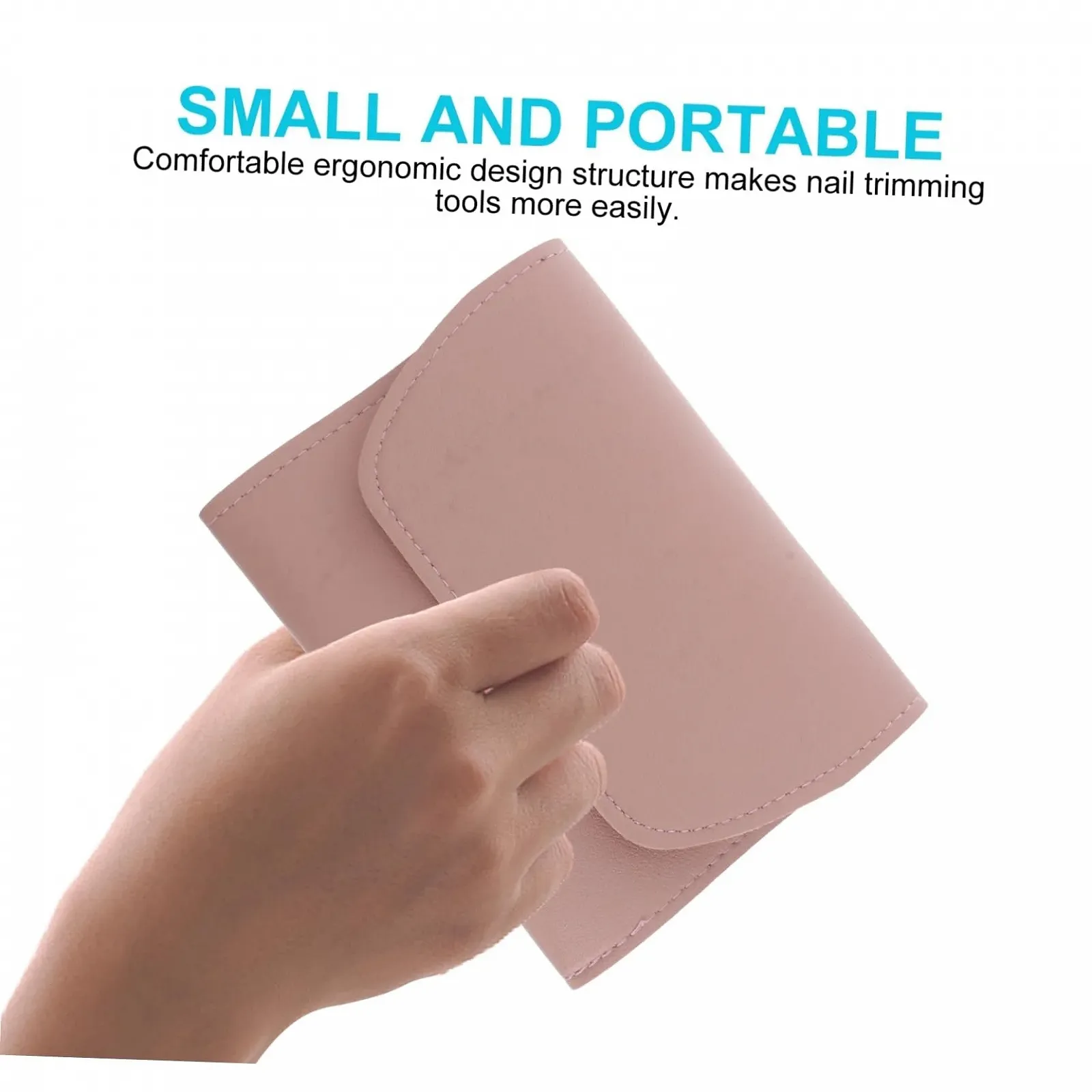 Набор для маникюра WRITWAA 16 шт., многофункциональные инструменты, розовое золото, фото №6