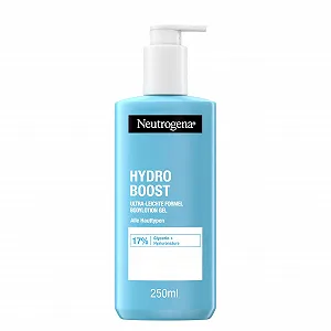 Лосьон для тела Neutrogena Hydro Boost Gel, ультралегкая формула для гладкой кожи, увлажняющий лосьон для тела с 17% глицерином + гиалуроновой кислотой, крем-гель для тела для всех типов кожи, 250 мл - Фото 1
