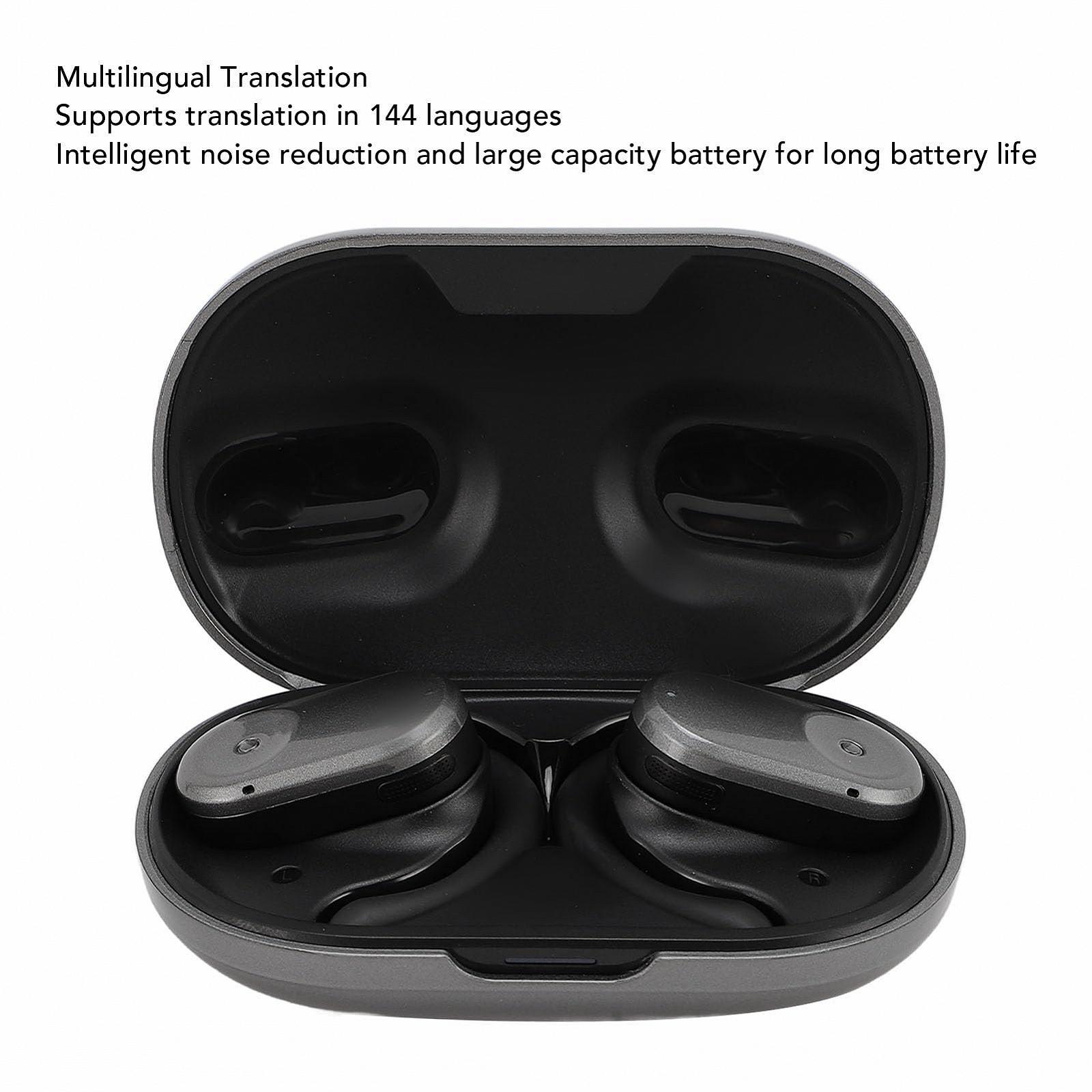 Навушники-перекладачі з голосу, 144 мови, навушники для перекладу в реальному часі, шумозаглушення, Bluetooth 5.3, довгий час роботи від акумулятора, ідеально підходять для, фото №7 Навушники-перекладачі з голосу, 144 мови, навушники для перекладу в реальному часі, шумозаглушення, Bluetooth 5.3, довгий час роботи від акумулятора, ідеально підходять для, фото №7