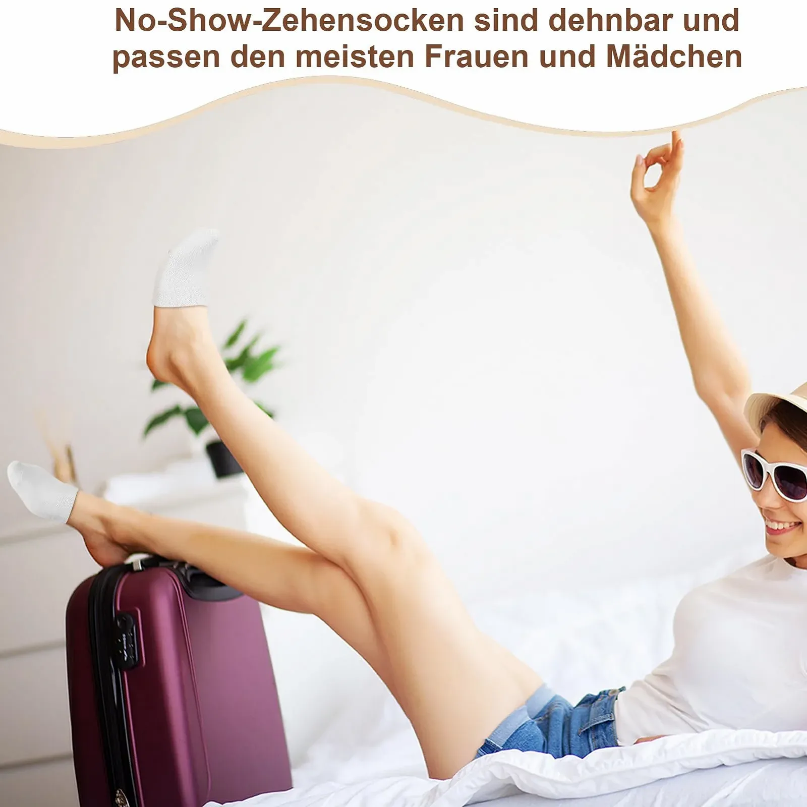 6 пар носков для передней части стопы, силиконовые, невидимые носки, нескользящие полуноски, носки для пальцев, женские балетки, носки для высоких каблуков, фото №4