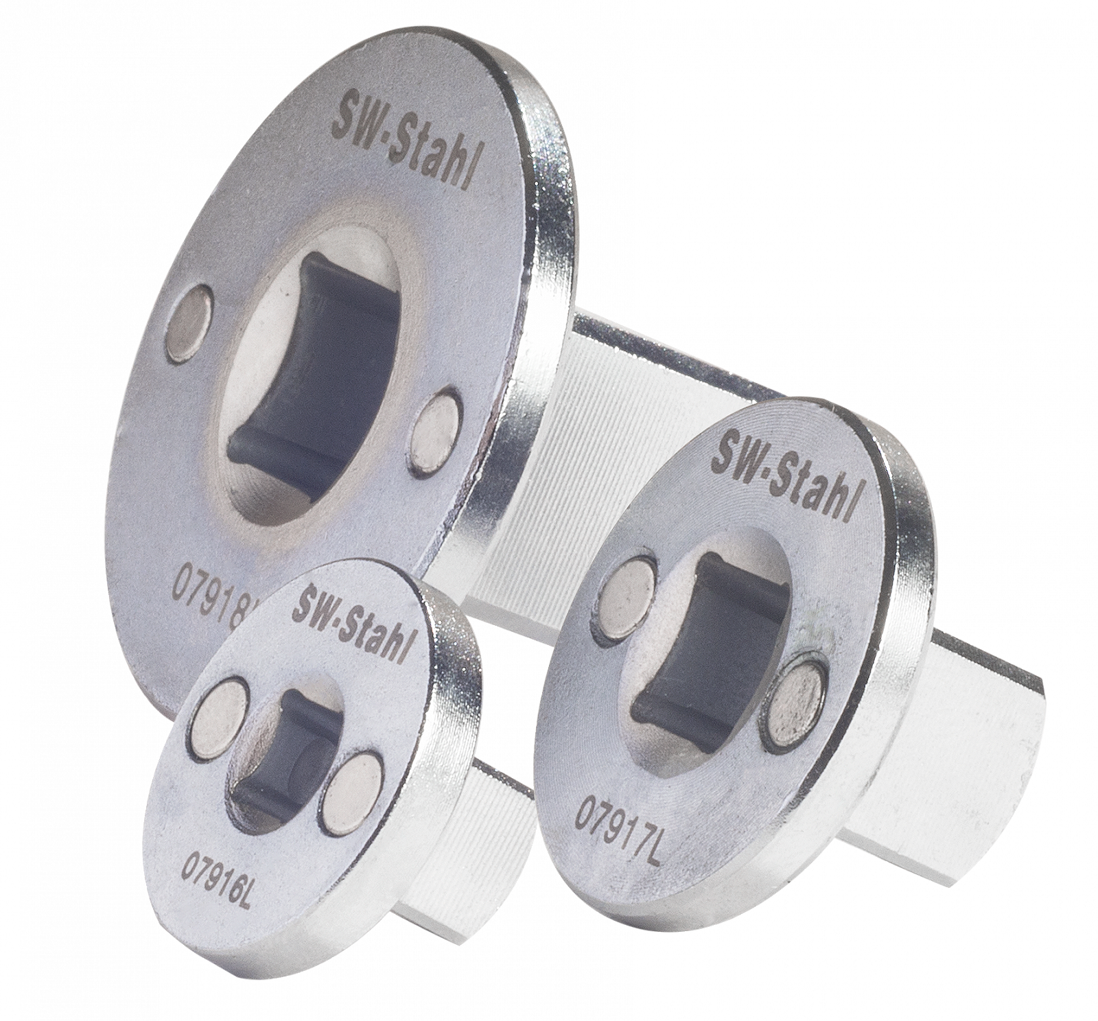 Набор переходников SW-STAHL 07915L 1/4" - 3/4", фото №1