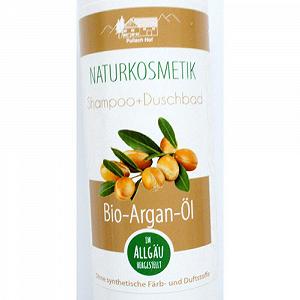 Шампунь-гель для душа Organic Argan Oil Pullach Hof Naturkosmetik 250 мл synthetic.ua - Фото 1