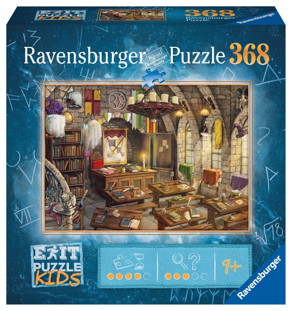 Детский пазл Ravensburger EXIT Puzzle Kids In the Magic School 368 элементов, фото №1