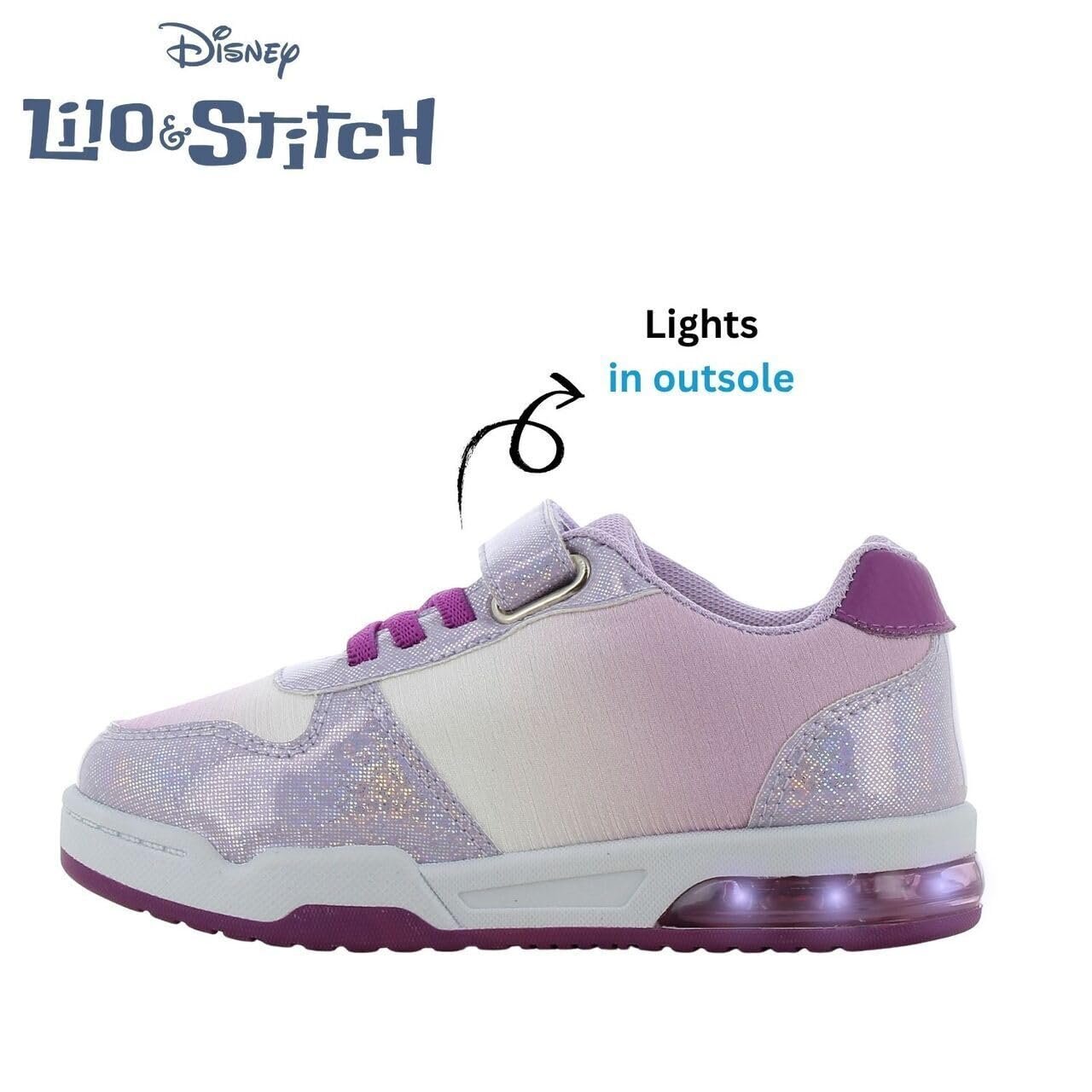 Кроссовки Leomil Lilo & Stitch Для девочек, с подсветкой, фото №6 Кроссовки Leomil Lilo & Stitch Для девочек, с подсветкой, фото №6