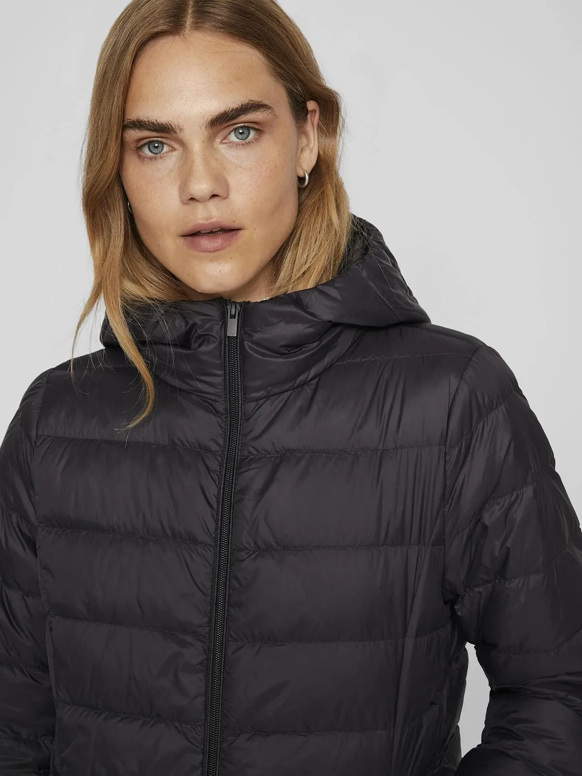 Пуховик Vila VIMANYA Длинный, фото №6 Пуховик Vila VIMANYA Длинный, фото №6