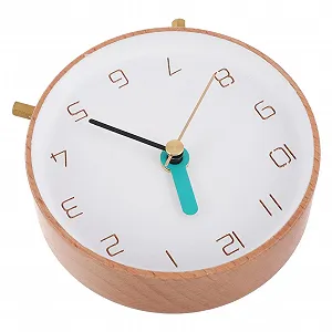 Купить Часы Настольные PartyKindom Деревянные Аналоговые Минималистичные Большие Цифры - Фото 1 Часы Настольные PartyKindom Деревянные Аналоговые Минималистичные Большие Цифры - Фото 1