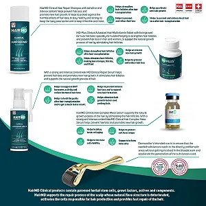 Комплект для роста и утолщения волос HairMD Friendly Advanced - 3 месяца synthetic.ua - Фото 1