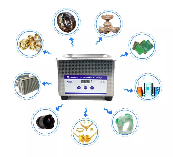 Ультрозвуковая ванна Sunshine SS-6508T (0.8 л 50В, фото №5