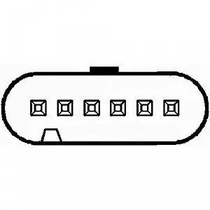 Витратомір повітря HELLA 8ET 009 142-661 для BMW synthetic.ua - Фото 1