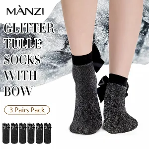 Жіночі шкарпетки Ankle Manzi 3 пари synthetic.ua - Фото 1