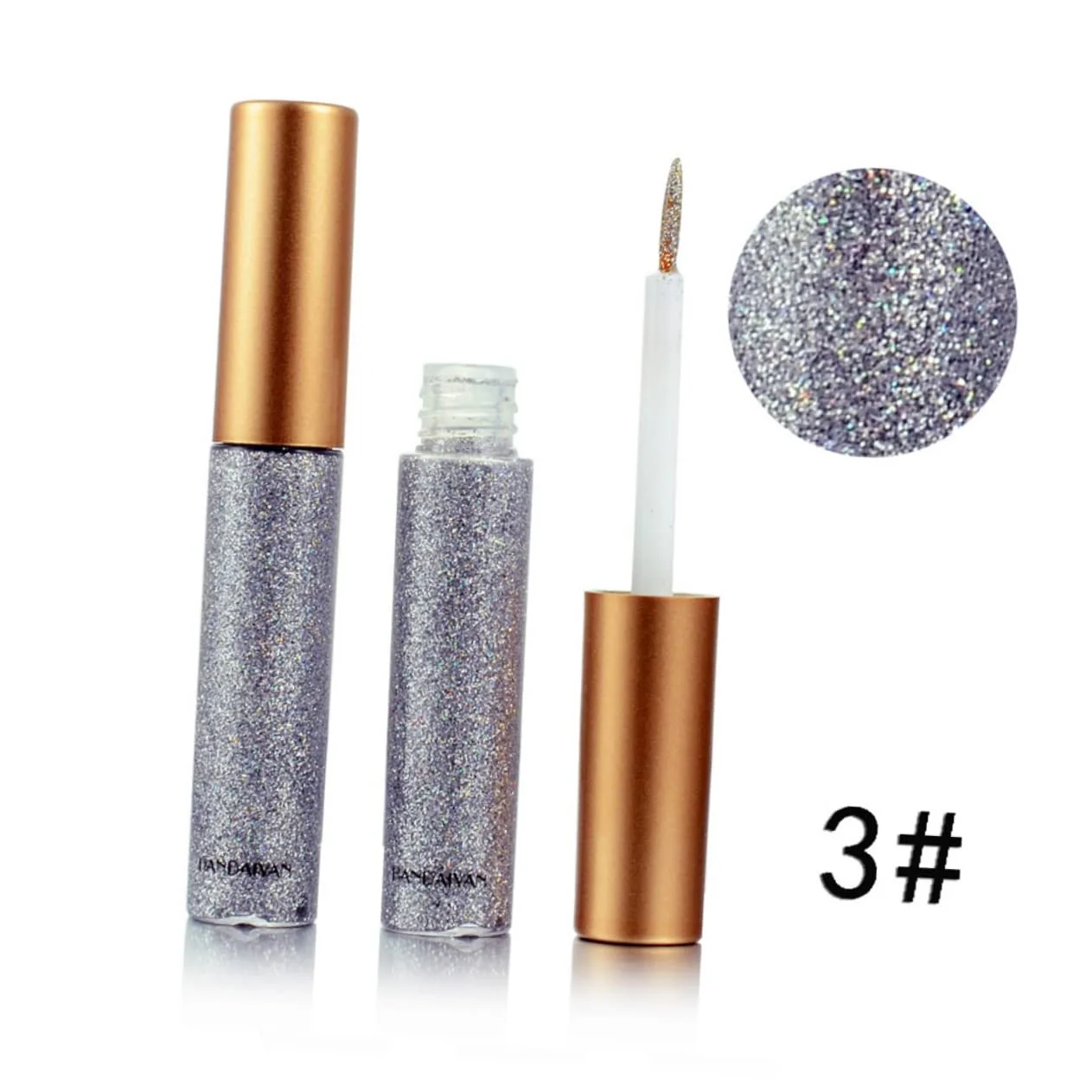 Набір підводок для очей з блискітками (.) NOLITOY, фото №4 Набір підводок для очей з блискітками (.) NOLITOY, фото №4