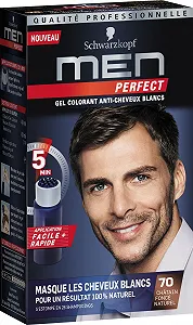 Краска-гель Schwarzkopf Men Perfect Natural Dark Brown - 70 - Фото 1