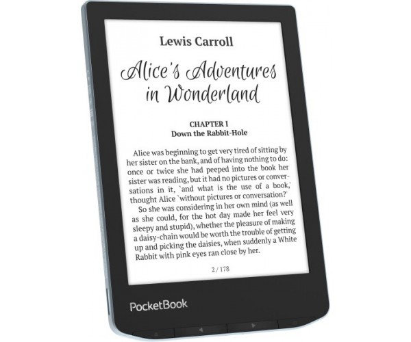 Електронна книга 6" PocketBook Verse PB629 Bright Blue (PB629-2-CIS) E-Ink Carta 1024х758 212 dpi 8Gb microSD 1GHz 512Mb 1500 мАч підсвічування Wi-Fi USB Type-C, фото №5