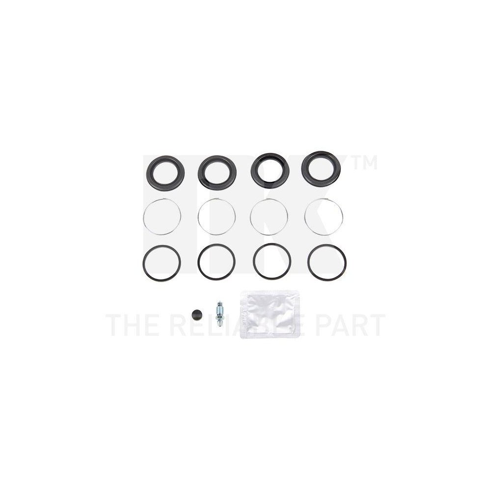 Ремкомплект гальмівного суппорта NK 8899057, передній міст, фото №1