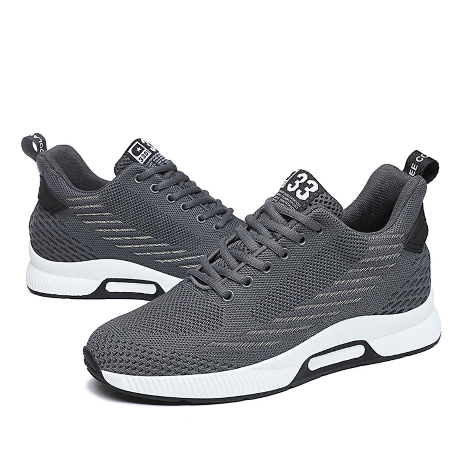 Кросівки Elevate Shoes Elevator Step Ups Increase Invisible Elevator Shoes The Larger Trainers Breeze Jogging Shoes Mesh, фото №4