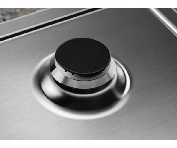 Electrolux Варильна поверхня газова 60см чавун нерж, фото №5