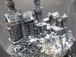 Снежный шар Замок Нойшванштайн Сувенир Германия Серебряная synthetic.ua - Фото 1