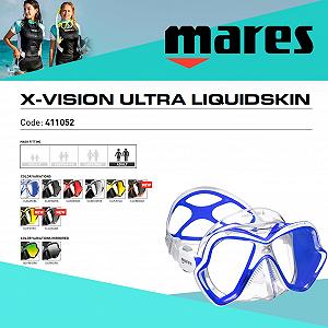 Маска для дайвінгу Mares X-Vision Ultra Ls synthetic.ua - Фото 1